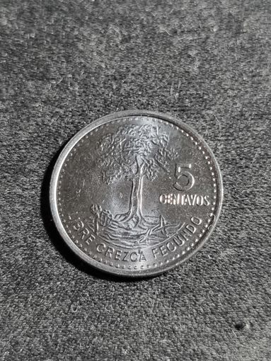 Гватемала 5 сентаво 2010 Unc