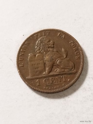 Бельгия 1 сентим 1912