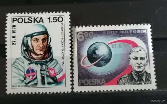 Польша 1978 космос