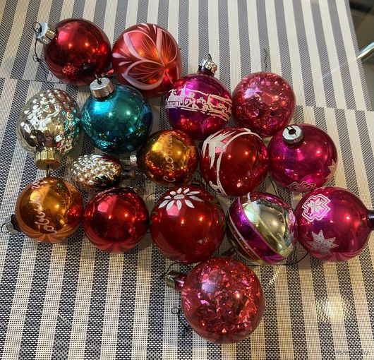 Ёлочные  игрушки ГДР !!! С РУБЛЯ!!!