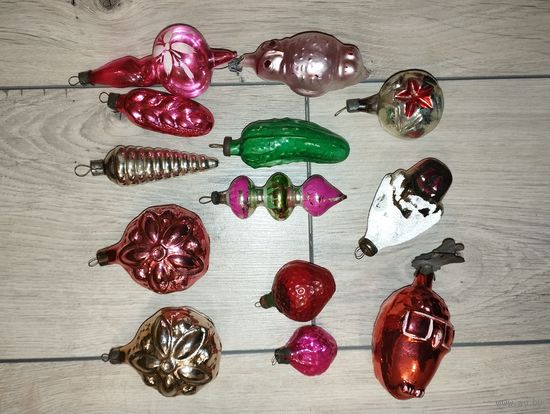 Ёлочные игрушки СССР