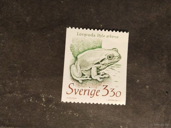 Швеция  1989 лягушка
