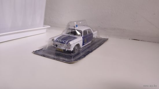 Модель Peugeot 404 Police 1:43 запакованная