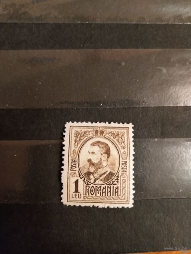 1908 Румыния царь Карл 1 чистая клей наклейка без дыр (4-1)