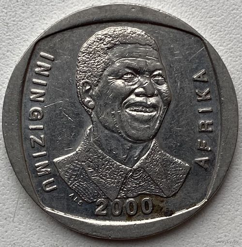 ЮАР 5 рандов 2000 г. Нельсон Мандела
