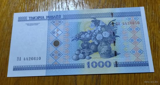 1000 рублей ( выпуск 2000 ), серия ЭА, UNC ъ