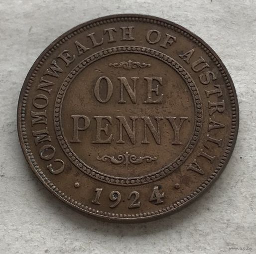 Австралия 1 пенни 1924 Георг V