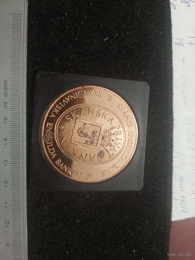 Настольная медаль Швеция