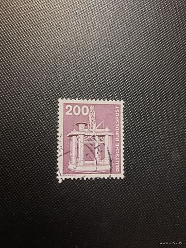 ФРГ. Стандарт. 1975г. гашеная