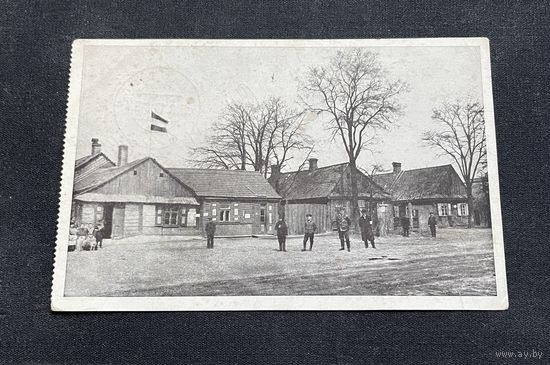 Брэст-Літоўск Брест-Литовск / Вуліца, штаб / Фельдпошта 18.02.1918