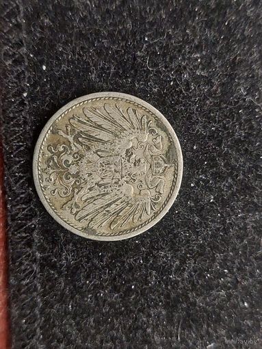 10 пфенингов германия 1909