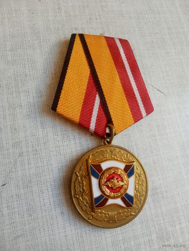 Медаль. За воинскую доблесть 1 ст. МО РФ.
