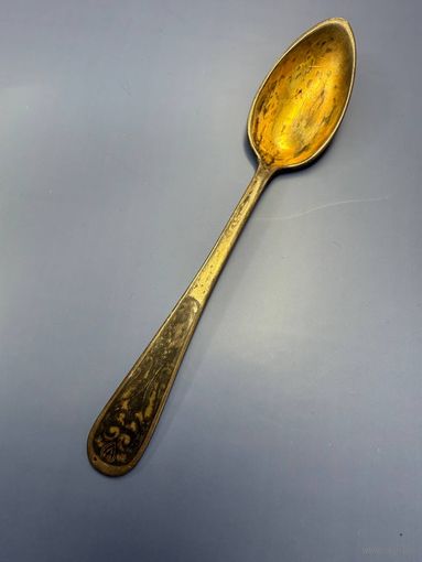 Аукцион 1 с рубля!Ложка чайная серебро 875 распродажа коллекции!