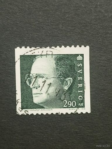 Швеция 1993. Король Карл XVI Густав
