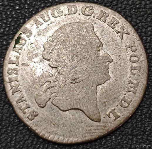 4 серебряных гроша, 1767 года. Станислав Август Понятовский