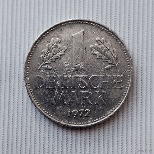 1 марка 1972 года (G) Германия. Федеративная республика (ФРГ).