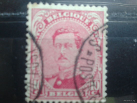 Бельгия 1915 Король Альберт 1  10 сантимов