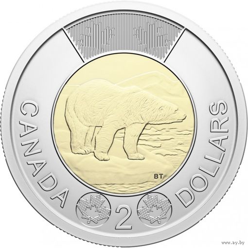 Канада 2 доллара, 2026 30 - летняя годовщина - Туни UNC