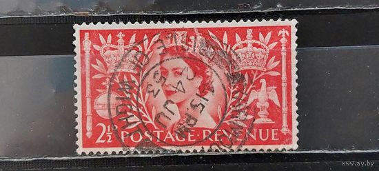 РАСПРОДАЖА. ВЕЛИКОБРИТАНИЯ 1953г. Гаш.