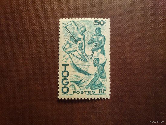Французское Того 1947 г.Извлечение пальмового масла ./01а/