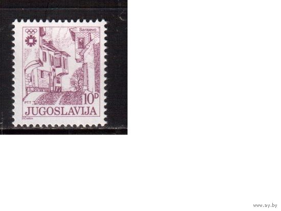 Югославия-1983 (Мих.1999А) , ** ,  Стандарт, Архитектура , ОИ-1984 (одиночка)
