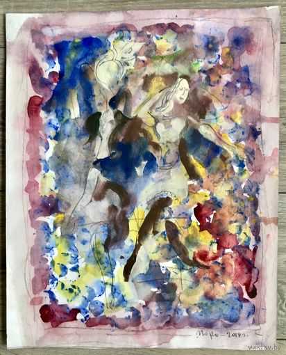 А.Мара (А.А.Марочкин). Акварель