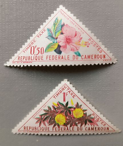 Камерун, 1963. Цветы, из серии