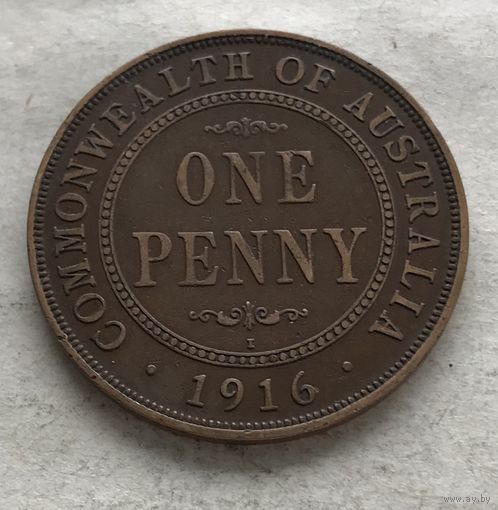 Австралия 1 пенни 1916 Георг V