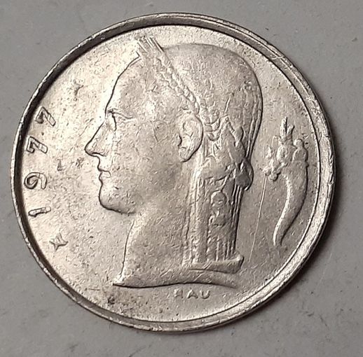 Бельгия 1 франк, 1977 (15-2-8)