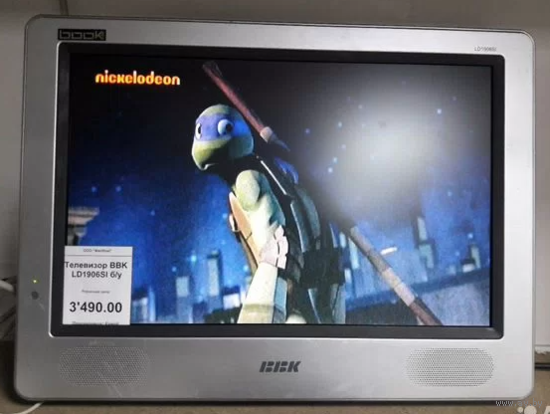 Корпус телевизора BBK 19 TV DVD COMBO LD1906SI .