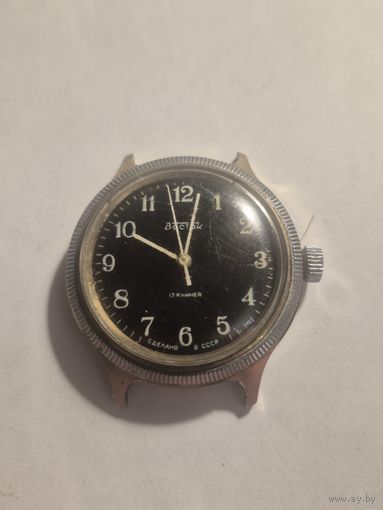 Часы восток. Заведены до упора. Баланс живой