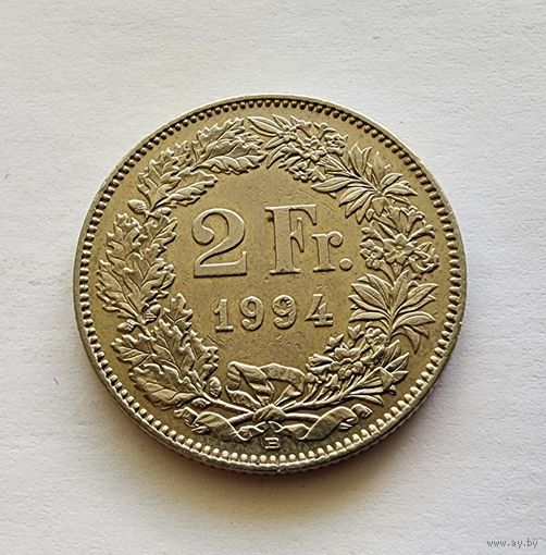 Швейцария 2 франка, 1994