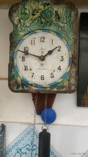 Часы ходики СССР