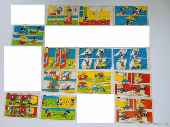 Вкладыш от жвачки "Donald". Цена за 1 шт.