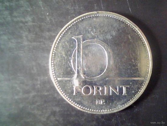 Монеты. Венгрия 10 Форинт 2007.