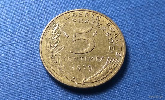 5 сантимов 1979. Франция.