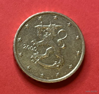 Финляндия, 10 евроцентов 2000г.