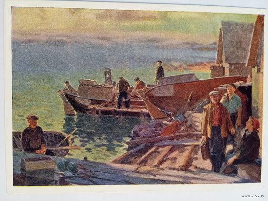 1959. Сагрис. В море