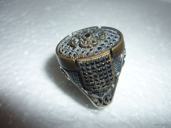 Персидский Мужской Перстень Серебро 925