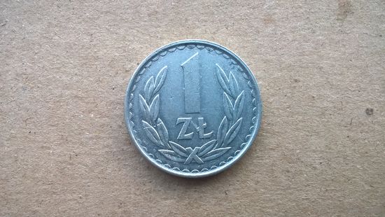 Польша 1 злотый, 1985г.