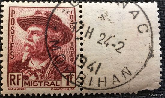 ЦІКАВІЦЬ АБМЕН! 1941, Фрэдэрык Містраль, 1 франк