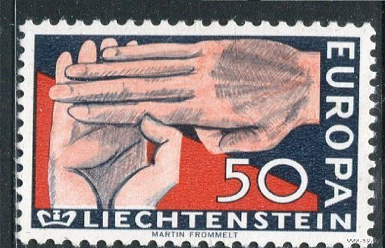 Европа CEPT 1962 Лихтинштейн  серия марок **\\АМ