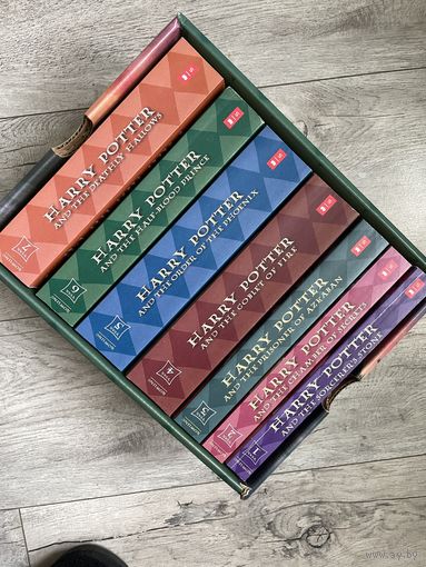 Серия английских книг Гарри Поттер