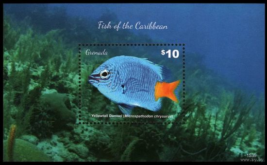 2015 Гренада 7171/B905 Морская фауна 9,00 евро