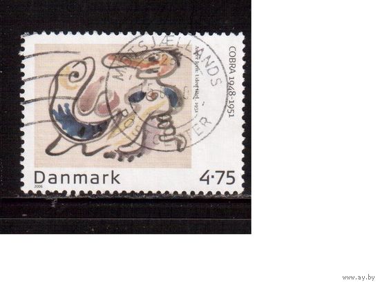 Дания-2006, (Мих.1446) гаш., Искусство, Живопись