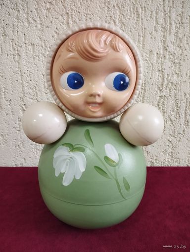 Игрушка Неваляшка. Высота 31,5 см. СССР