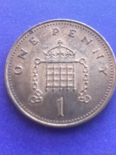 Великобритания 1 пенни 2007