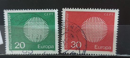 РАСПРОДАЖА ГЕРМАНИЯ 1970г. Полная серия. Гаш.