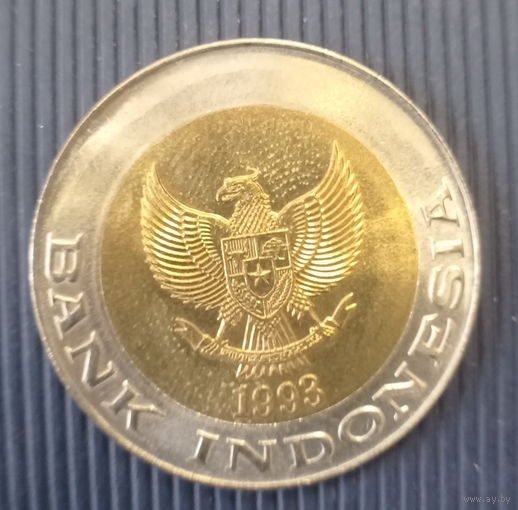 Индонезия 1000 рупий 1993 год пальма состояние