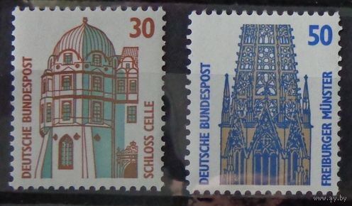 Германия, ФРГ 1987 г. Mi.1339-1340 MNH